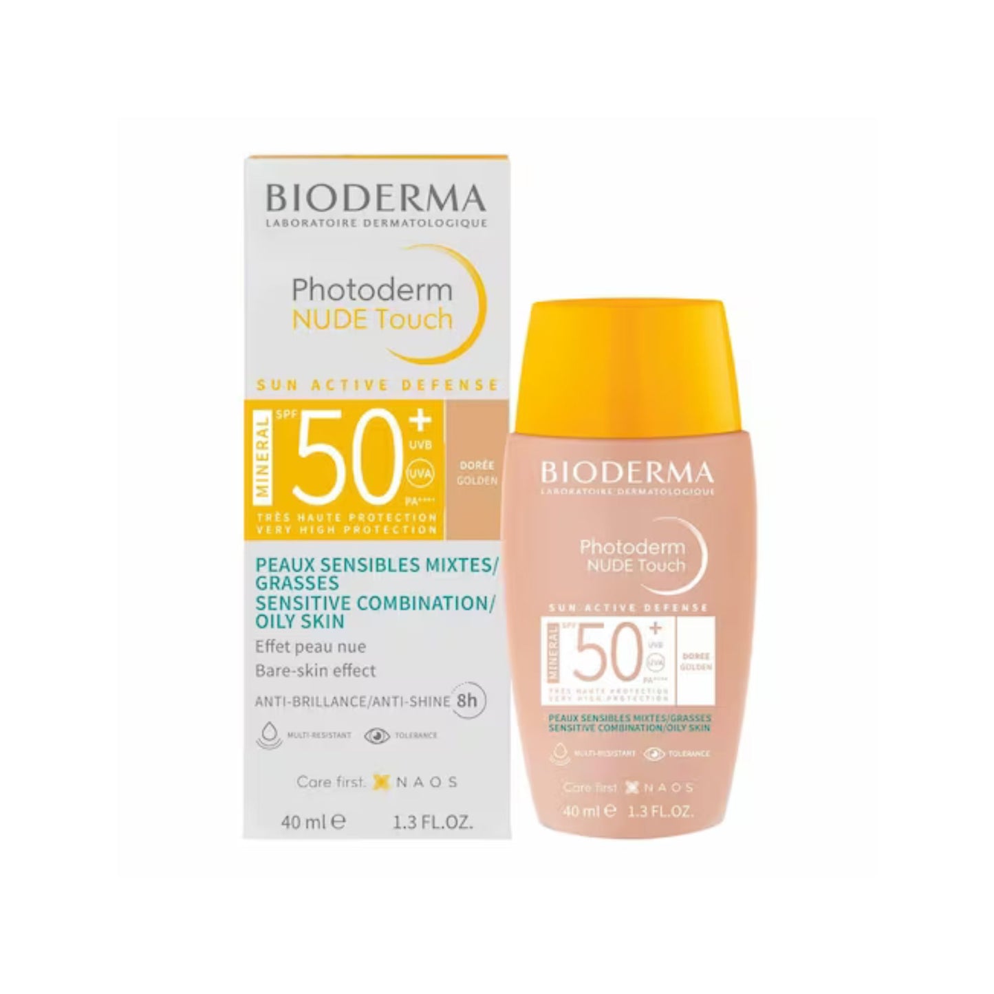Photoderm Nude Touch Spf50+ Tono Dorado 40Ml