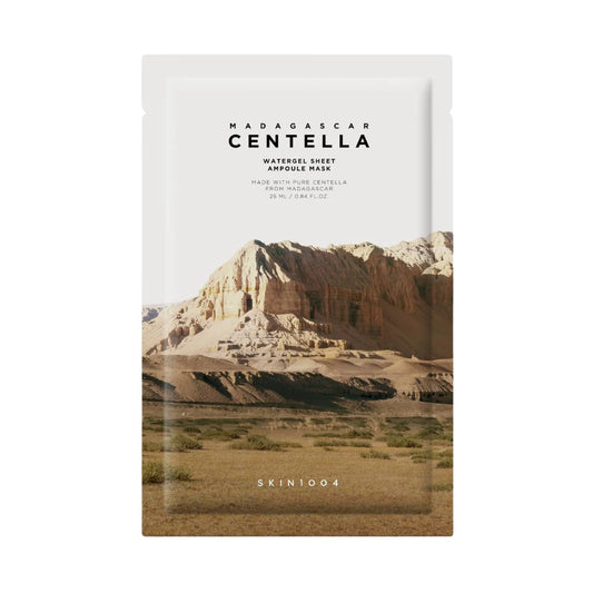 Madagascar Centella Watergel Sheet Ampoule Mask 25g 1pz
