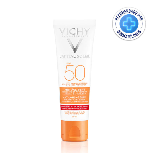 Capital Soleil Anti-Edad 3-EN-1 FPS 50-50ML
