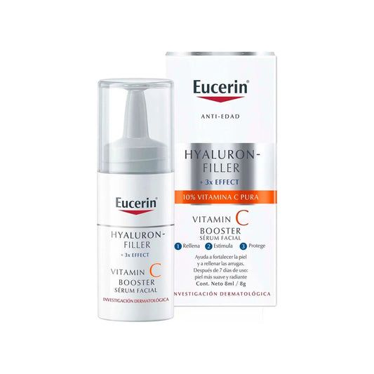 Hyaluron Filler + 3x Effect Vitamin C Booster Serum Facial 8Ml