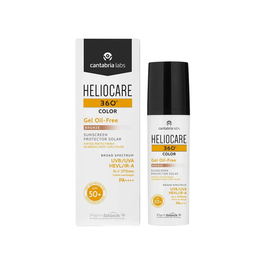Heliocare 360° Gel Oil-Free Dry Touch Spf50+ Color Bronze 50Ml