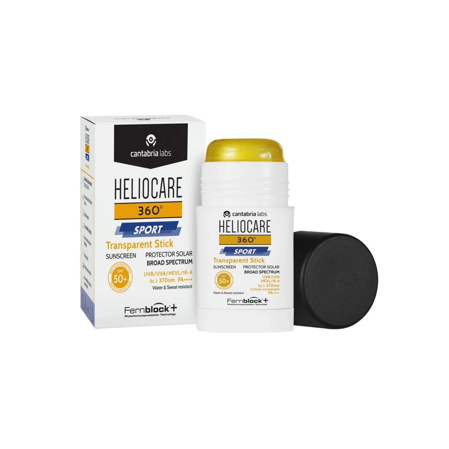 Heliocare 360° Sport Transparent Stick 25Gr