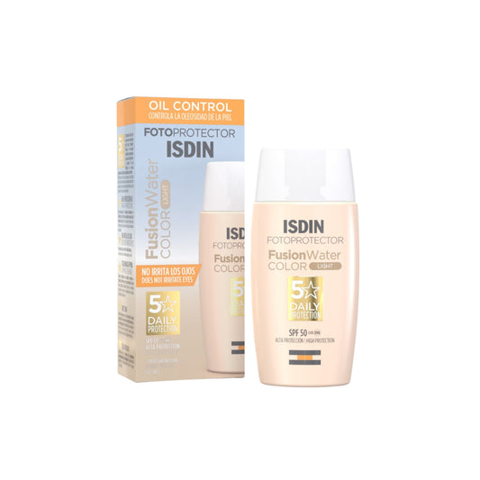 Fotoprotector Isdin Fusion Water Fps50 Color Light 50Ml