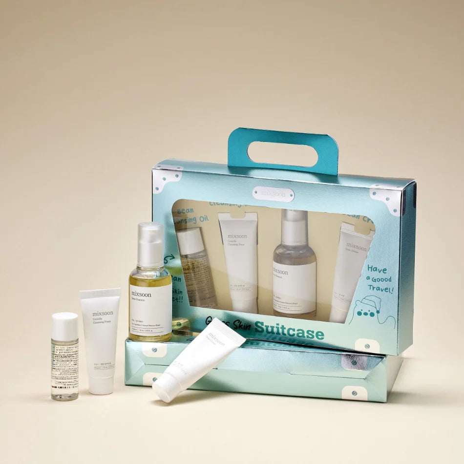 Set Glass Skin Suitcase
