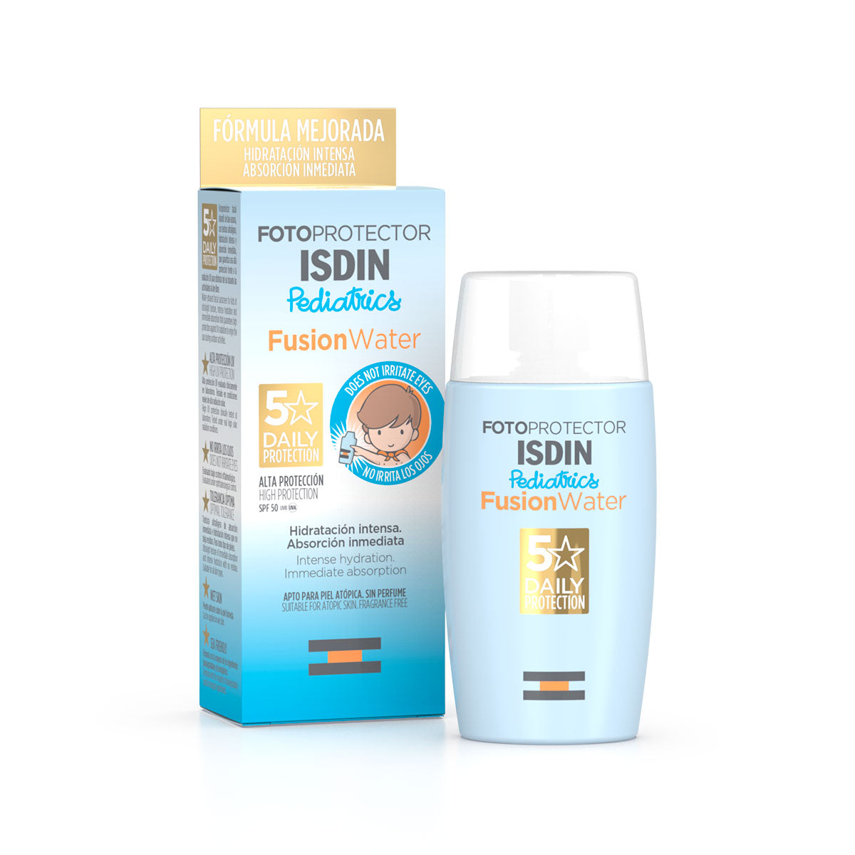 Fusion Water Pediatrics SPF 50- 50ml