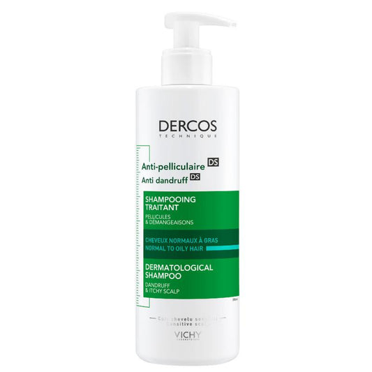 Dercos Champu Anticaspa cabello normal a graso 400 ml